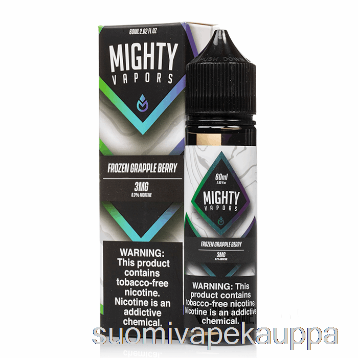 Vape Nesteet Jäädytetty Grappleberry - Mahtavat Höyryt - 60ml 0mg